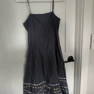 Vintage Great Plains Embroidered Midi Dress